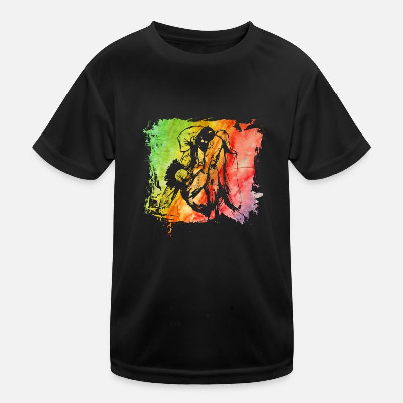 Judo Kinder Funktions-T-Shirt