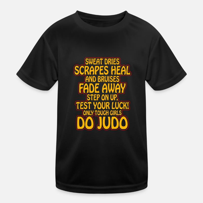 Judo Lustige Zitate Kinder Funktions-T-Shirt