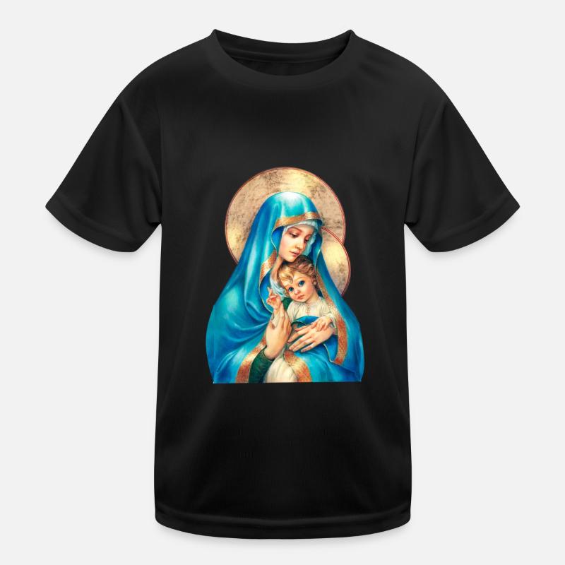 Marie mère de jésus - Christian T-shirt sport Enfant