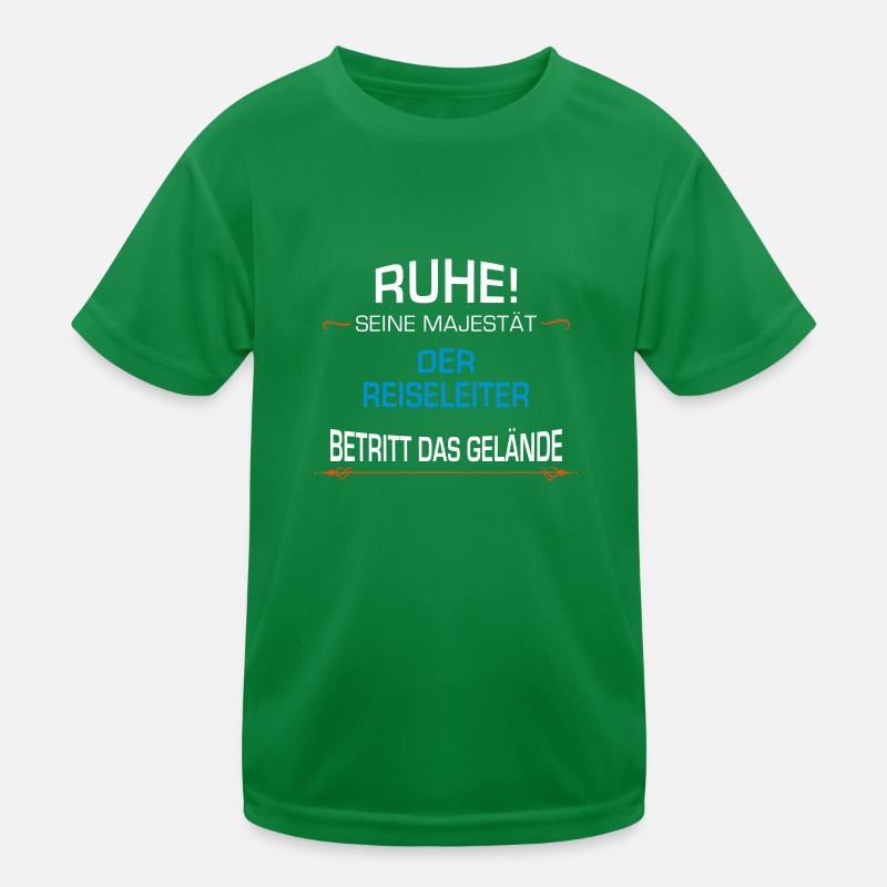 Reiseleiter Beruf Kinder Funktions-T-Shirt