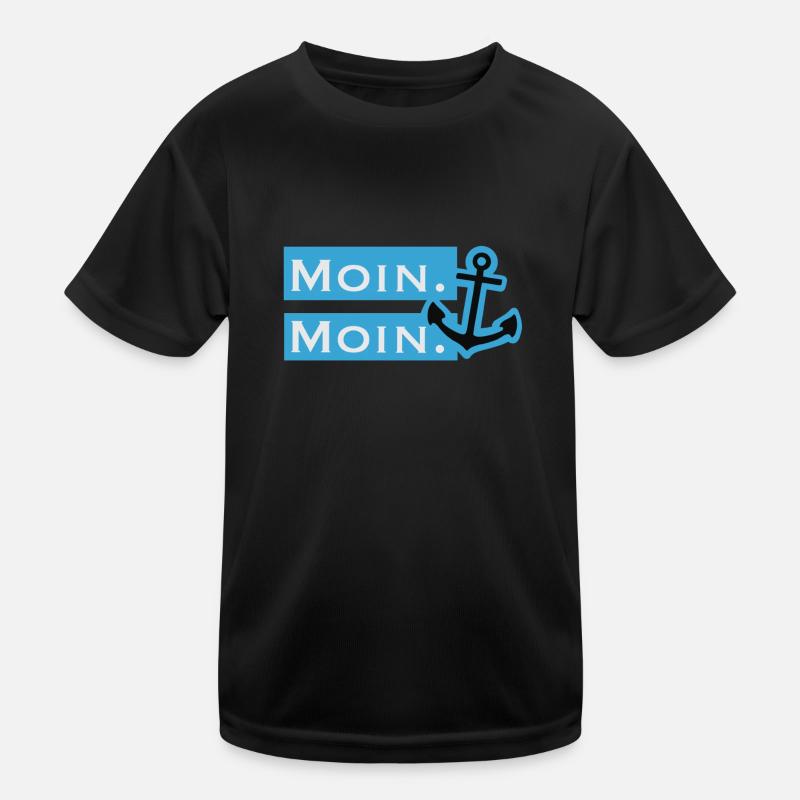 Moin Moin Kinder Funktions-T-Shirt