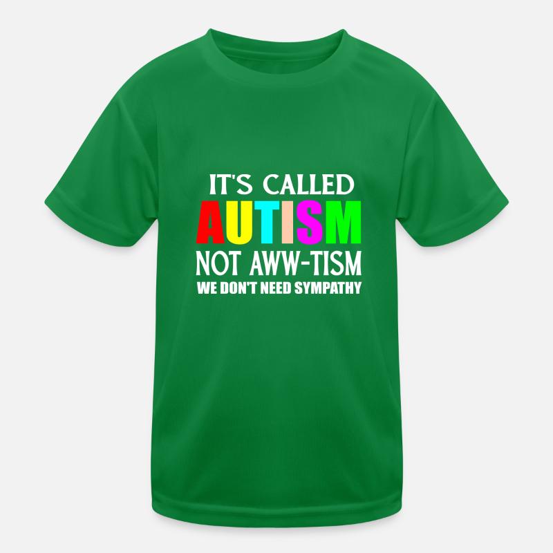 Citation sur l’autisme T-shirt sport Enfant