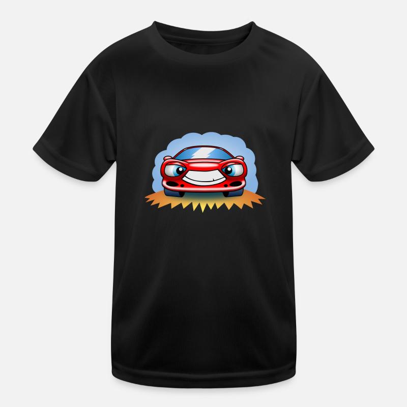 Racing car Kids Functional T-Shirt