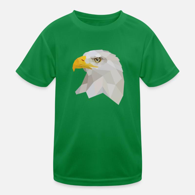bald eagle Kids Functional T-Shirt
