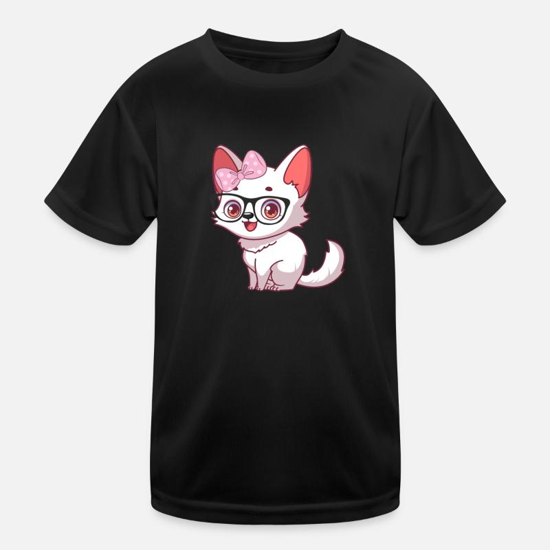 Cute arctic fox Kids Functional T-Shirt