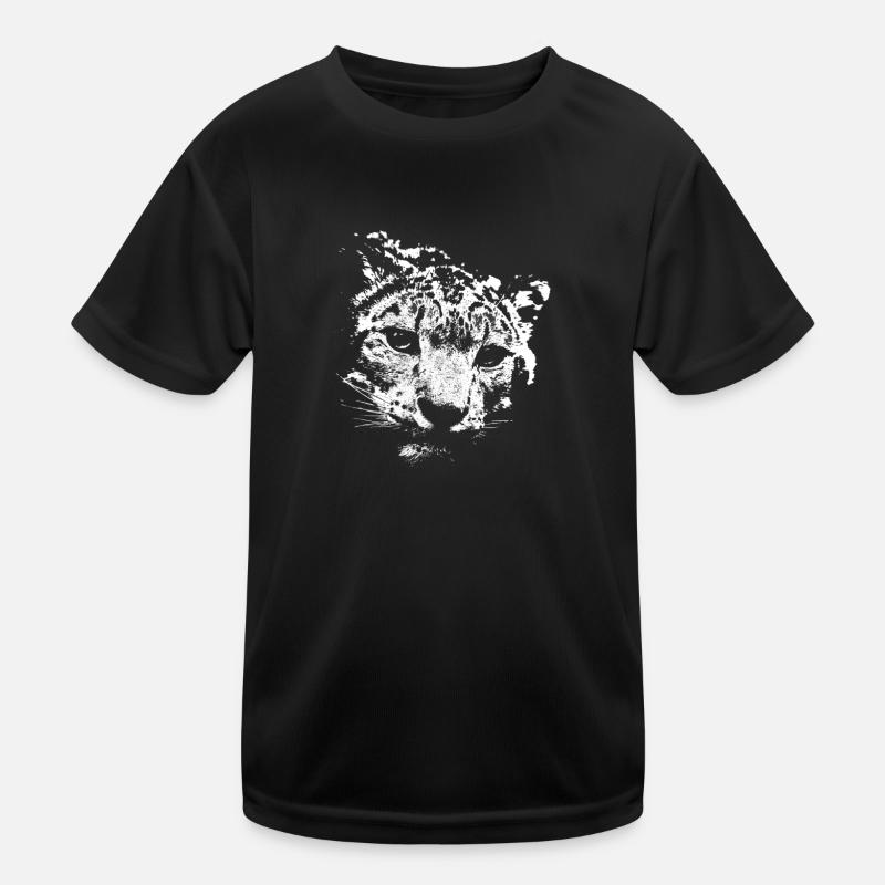 Snow leopard Kids Functional T-Shirt