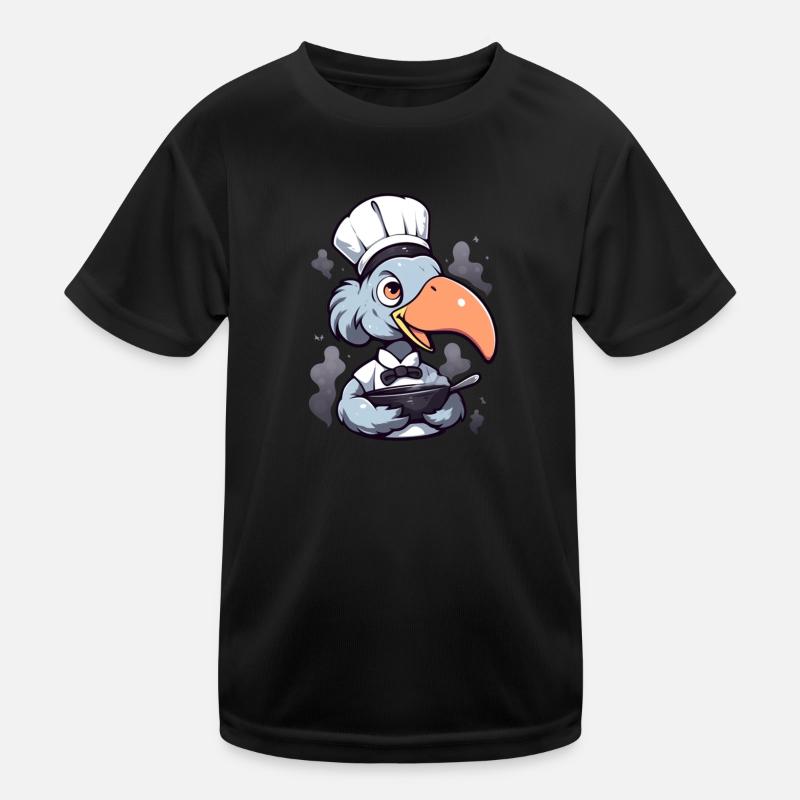 Schuhschnabel Koch Kinder Funktions-T-Shirt