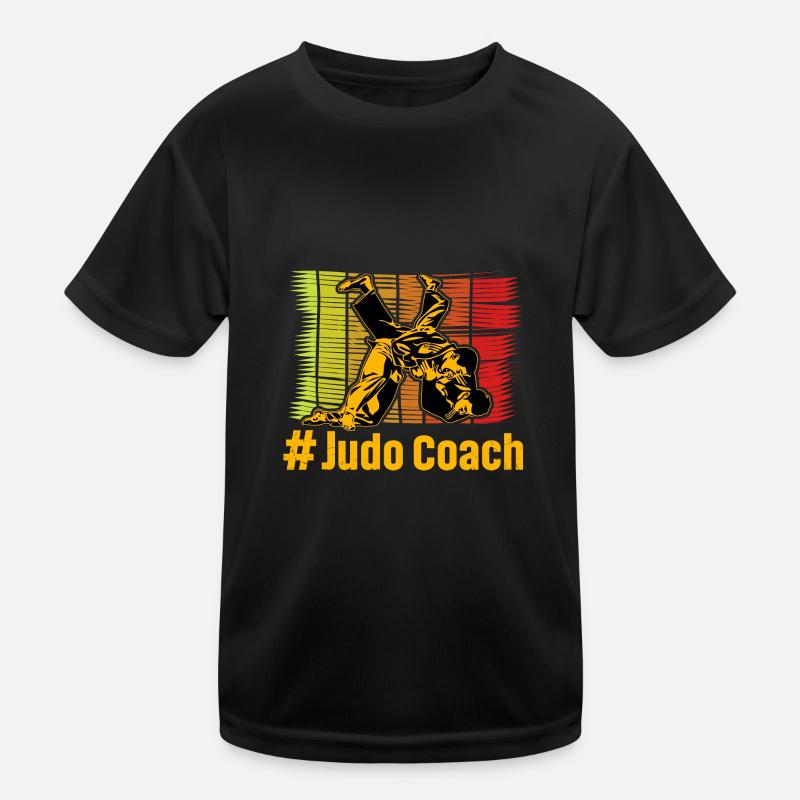 Judo Coach Kids Functional T-Shirt