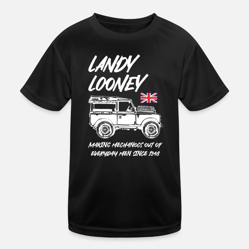 Landy Looney Mechanics Kids Functional T-Shirt