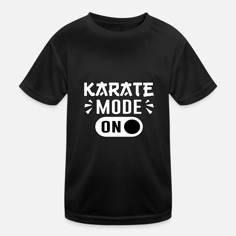 Karate-Modus an Kinder Funktions-T-Shirt