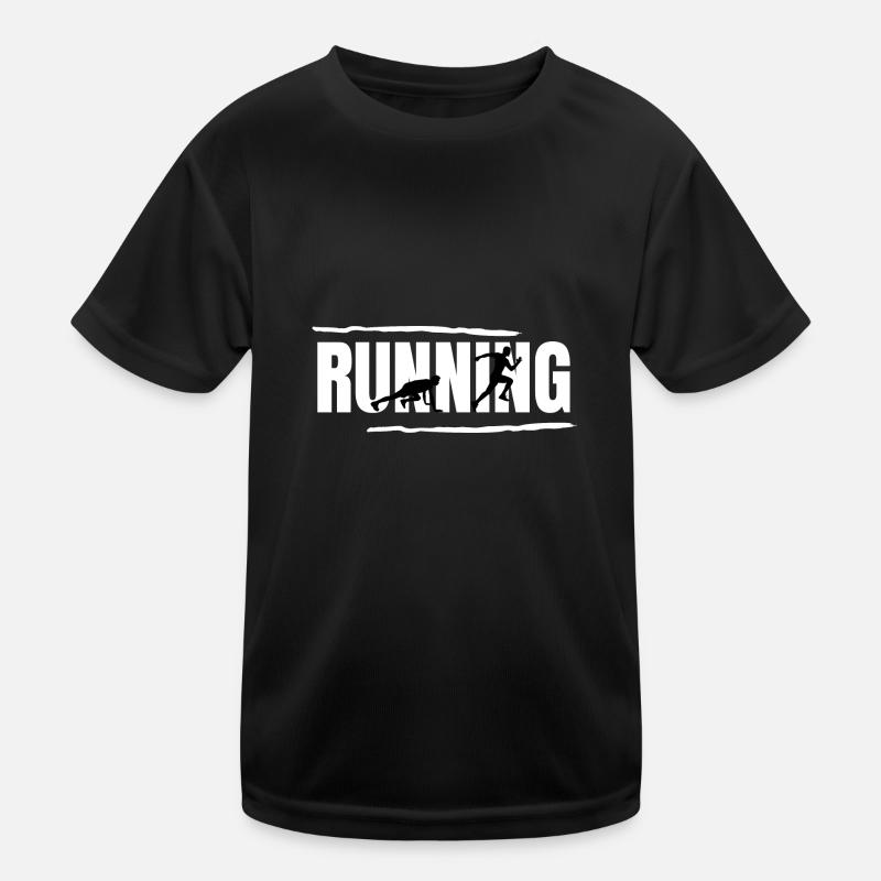 Running Sports Gift Kids Functional T-Shirt