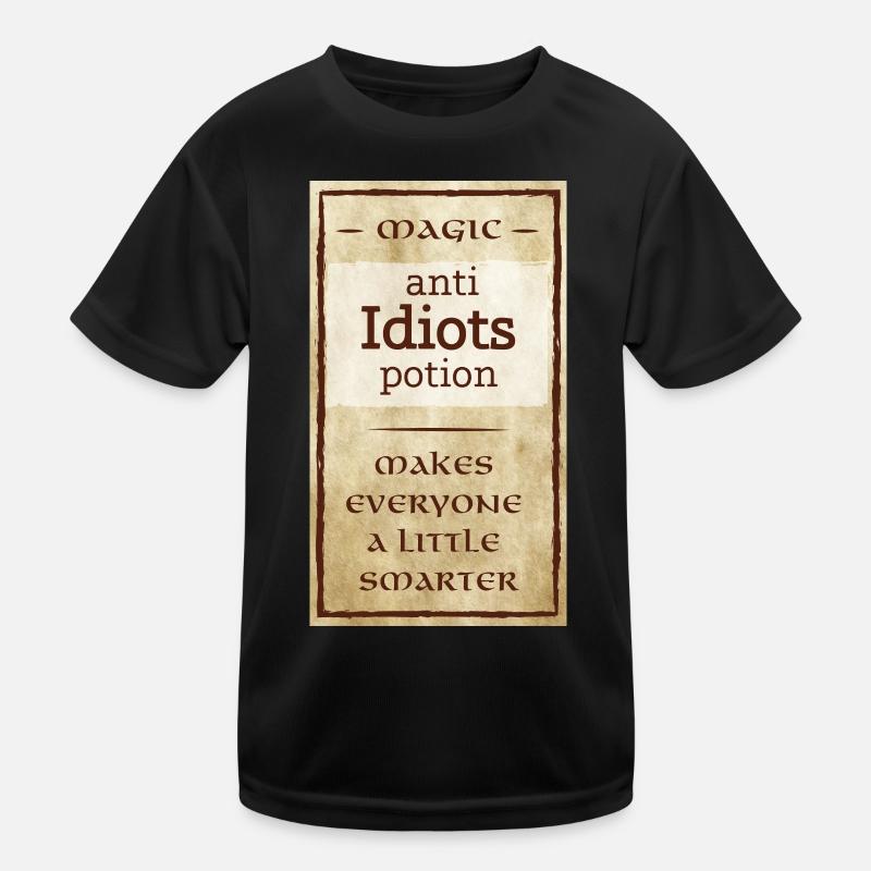 anti Idiots Kinder Funktions-T-Shirt