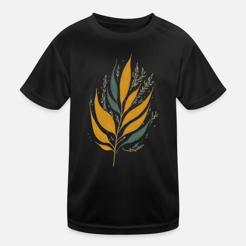 Feuilles T-shirt sport Enfant