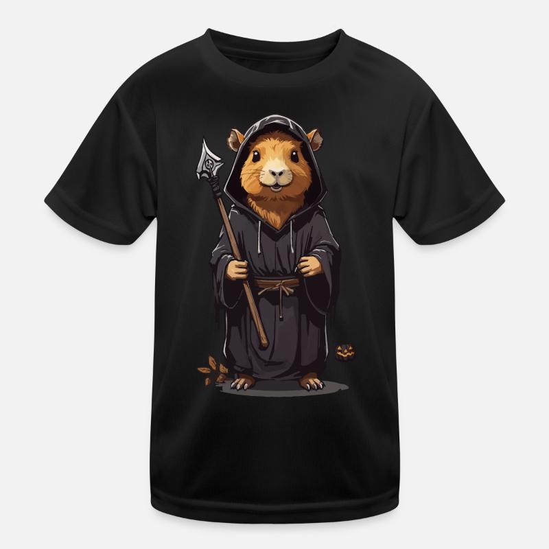 Halloween Capybara Druide Magicien Capybara T-shirt sport Enfant