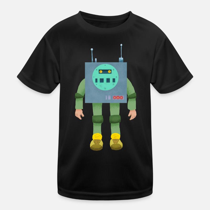 Robo-Junge Kinder Funktions-T-Shirt