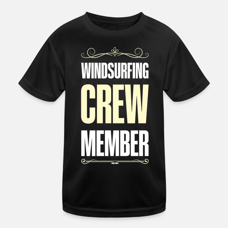 Windsurfing Crew Kinder Funktions-T-Shirt