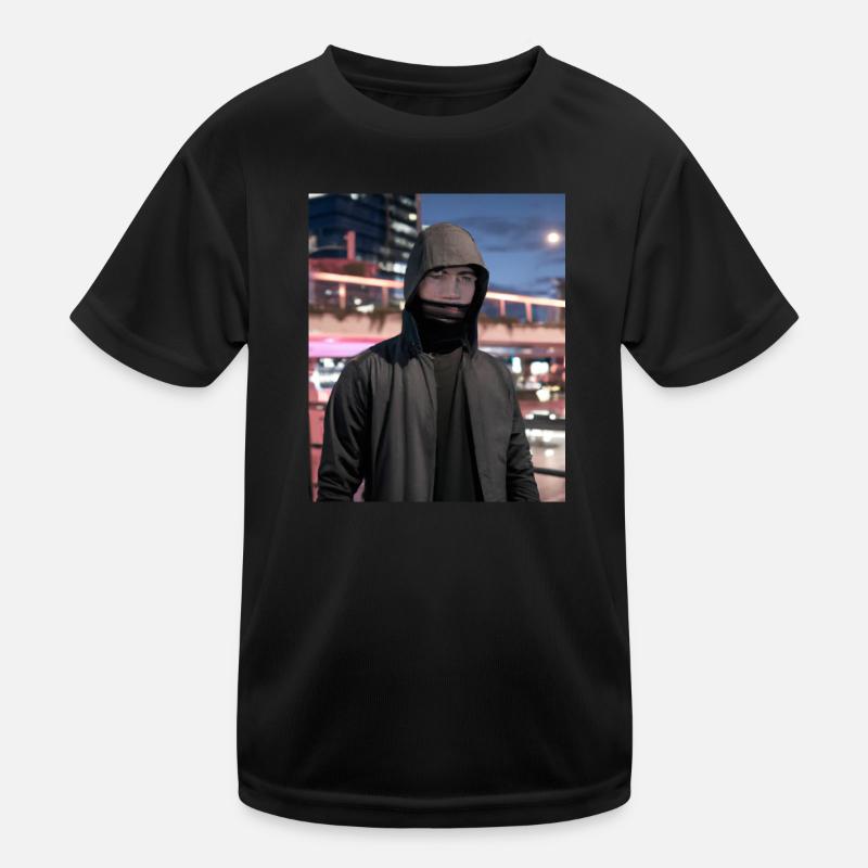 Gamer Hacker Kinder Funktions-T-Shirt