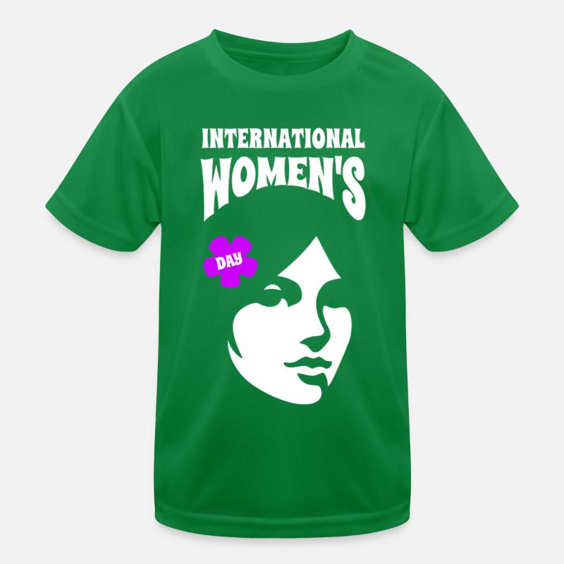 International Women's Day - Geschenk Kinder Funktions-T-Shirt