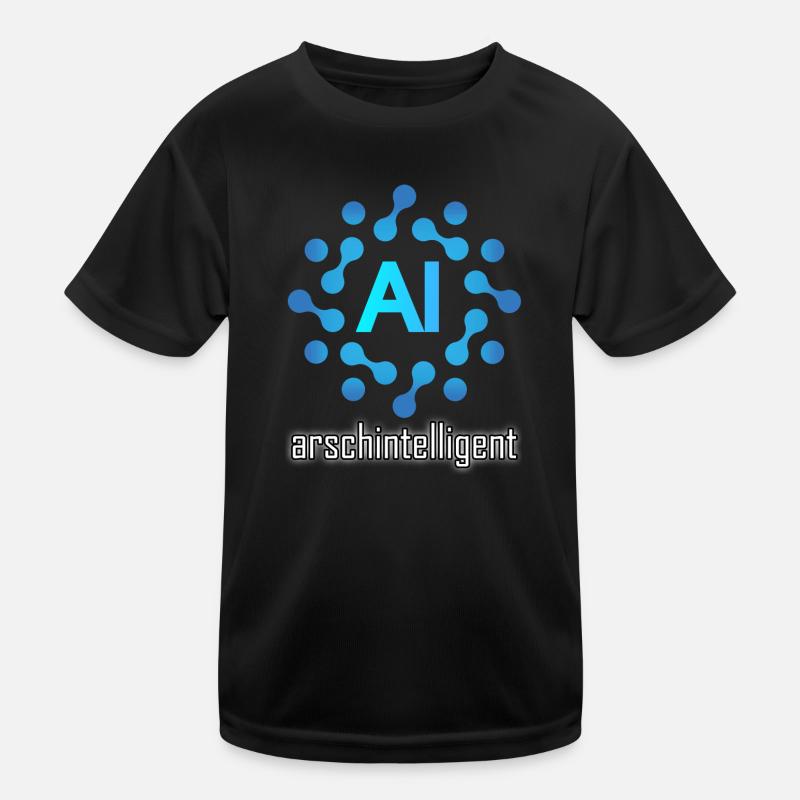 AI - Arschintelligent Kinder Funktions-T-Shirt
