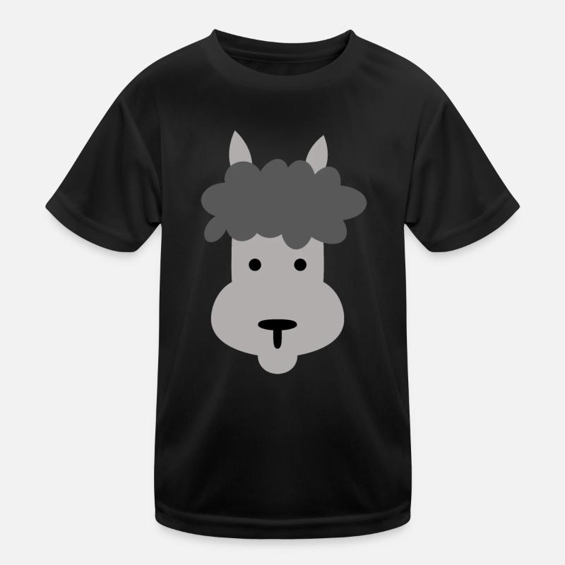 Lama Kinder Funktions-T-Shirt