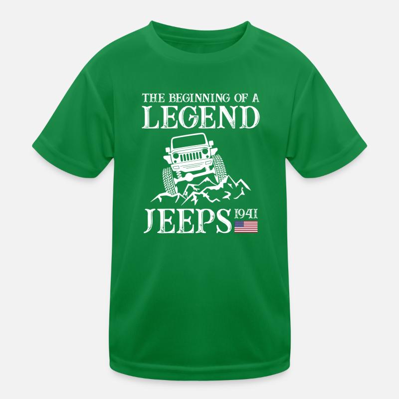 Jeeps Legend Kids Functional T-Shirt