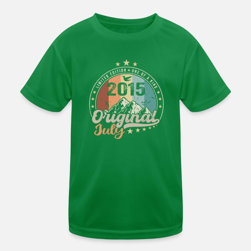 Juli 2015 Geburtstagsgeschenkidee Juli 2015 Kinder Funktions-T-Shirt