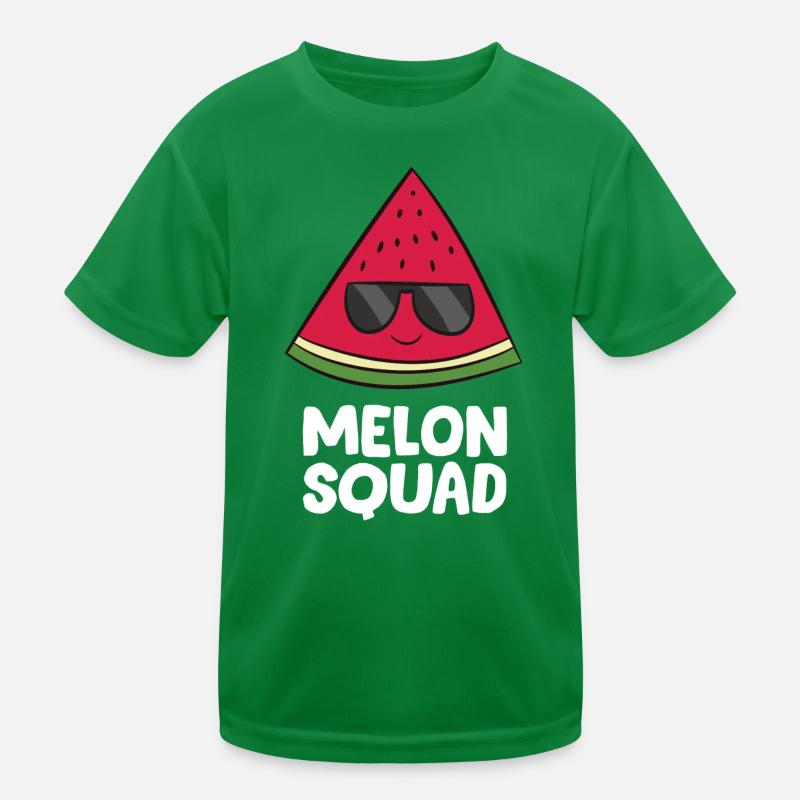 Pastèque - Melon Squad avec des lunettes de soleil T-shirt sport Enfant