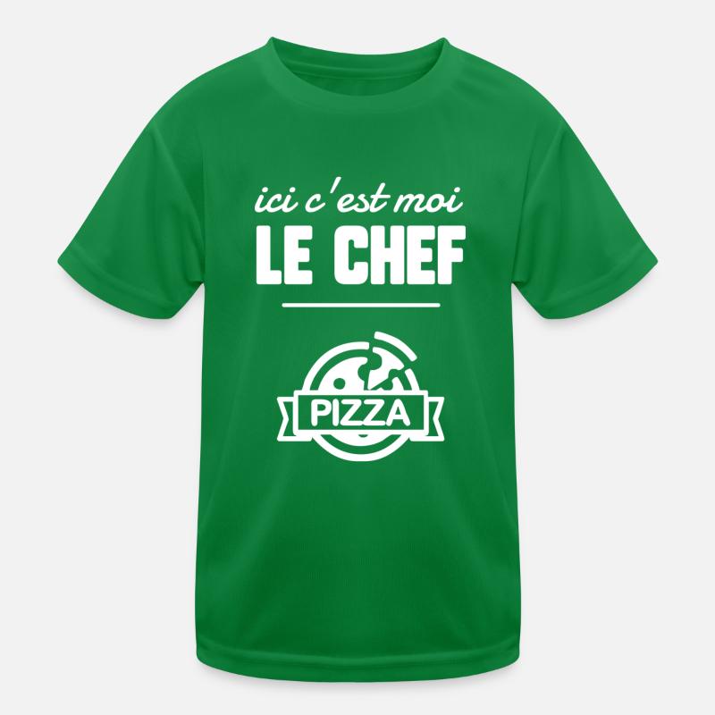 Ici c’est moi le chef T-shirt sport Enfant