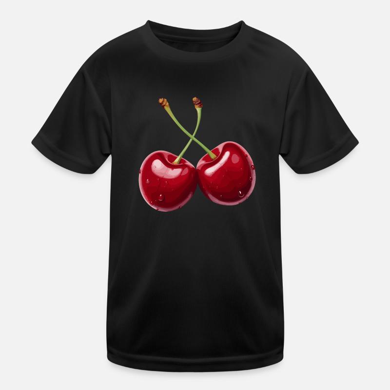 Cherry Kids Functional T-Shirt