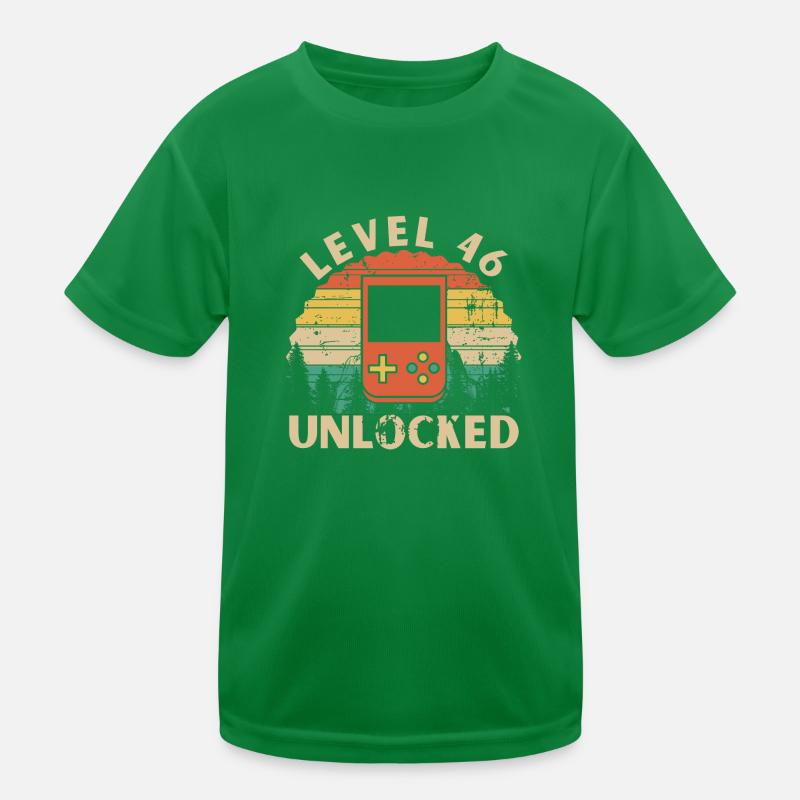 Level 46 Unlocked T-shirt sport Enfant
