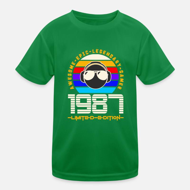 1987 Kinder Funktions-T-Shirt