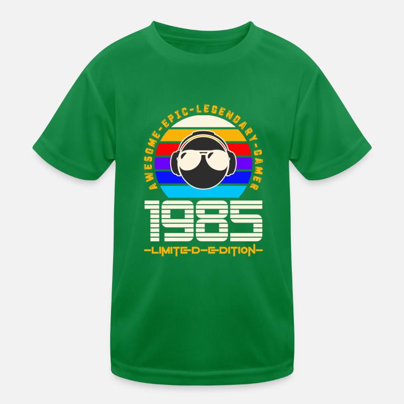 1985 Kinder Funktions-T-Shirt