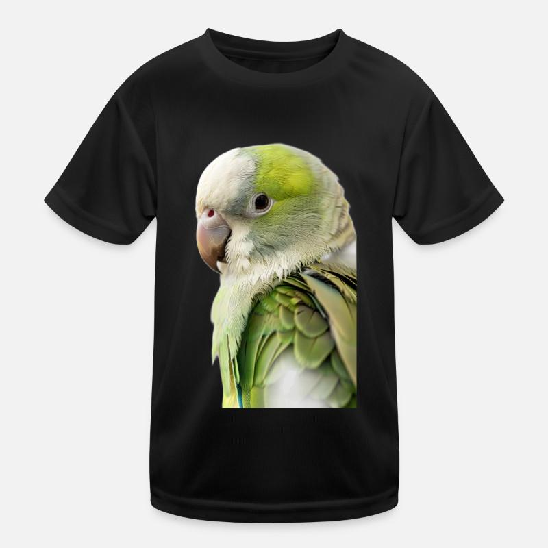 Monk parakeet Kids Functional T-Shirt