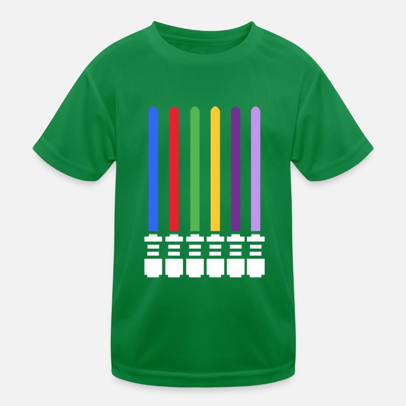 Lichtschwert Kinder Funktions-T-Shirt