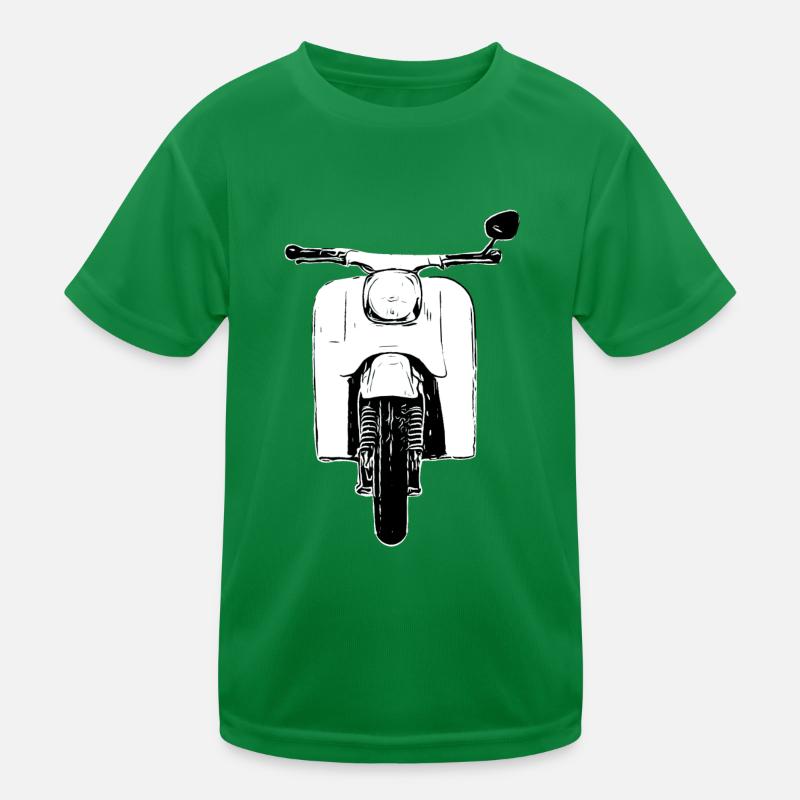 Schwalbe KR51 / Schwalbenfahrer / Ostalgie / Moped Kids Functional T-Shirt