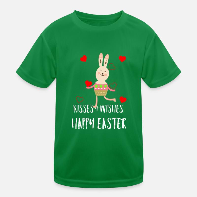 Easter Easter Easter Easter Easter Easter Happy Kids Functional T-Shirt