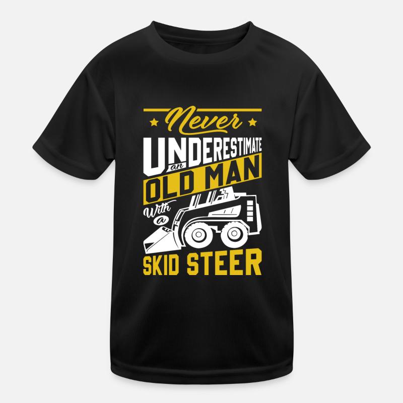 Funny Skid Steer Operator Kinder Funktions-T-Shirt