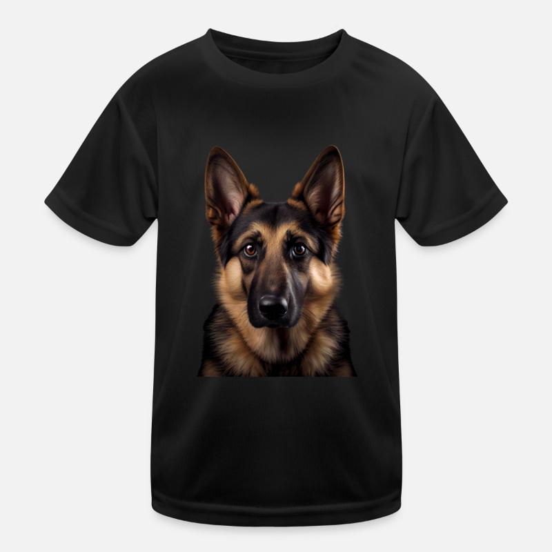 Cute Shepherd - Regarde-moi dans les yeux T-shirt sport Enfant