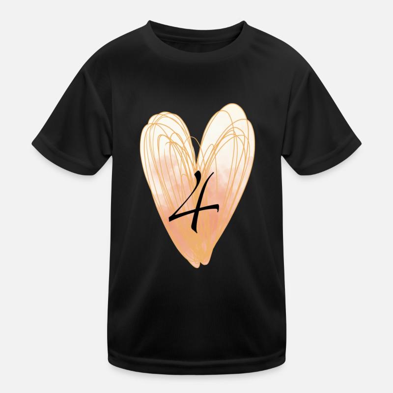 4 Kinder Funktions-T-Shirt