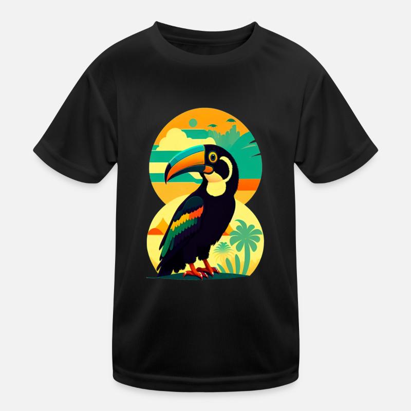 Tukan Kinder Funktions-T-Shirt