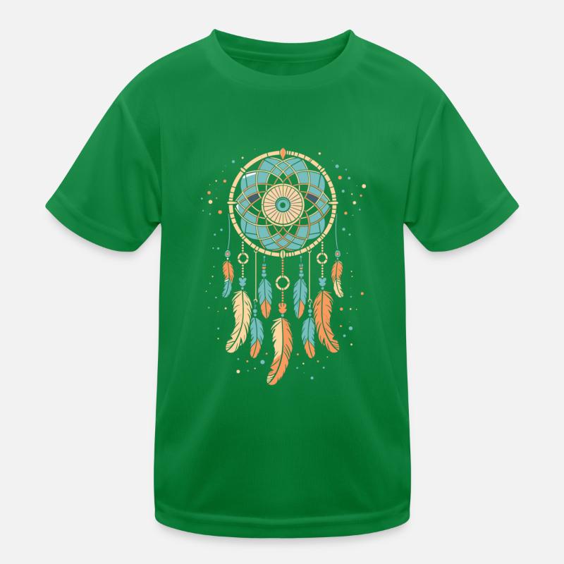 Traumfänger Kinder Funktions-T-Shirt