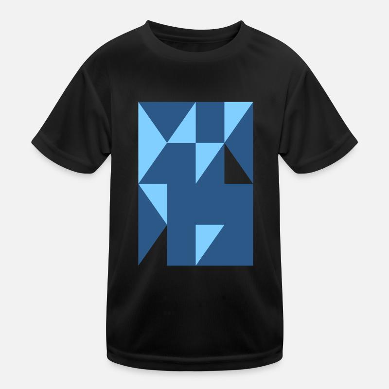 Abstraktes Design Kinder Funktions-T-Shirt