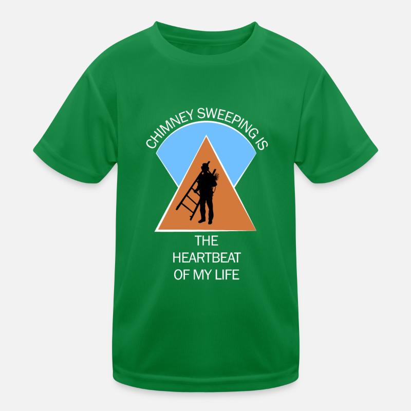 Schornsteinfeger Schlotfeger Kinder Funktions-T-Shirt