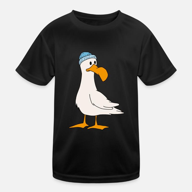 Möwe Kinder Funktions-T-Shirt