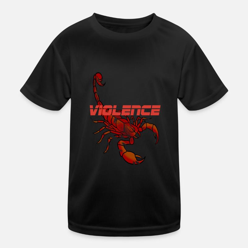 Violence Scorpio Kids Functional T-Shirt