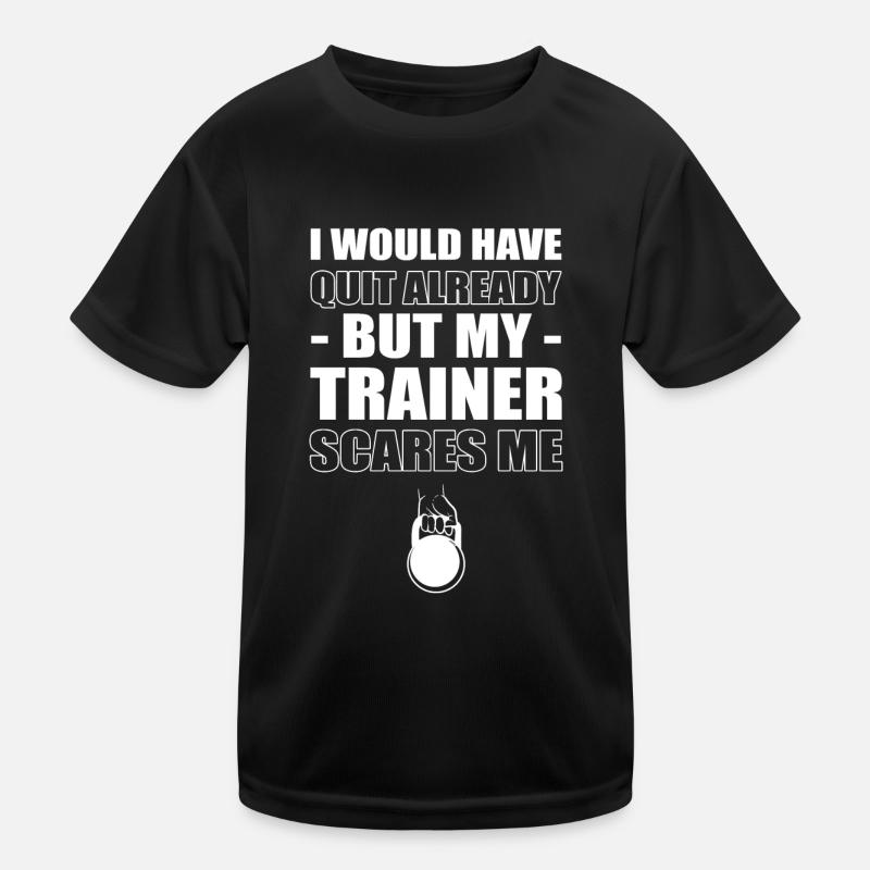 Fitness Kinder Funktions-T-Shirt