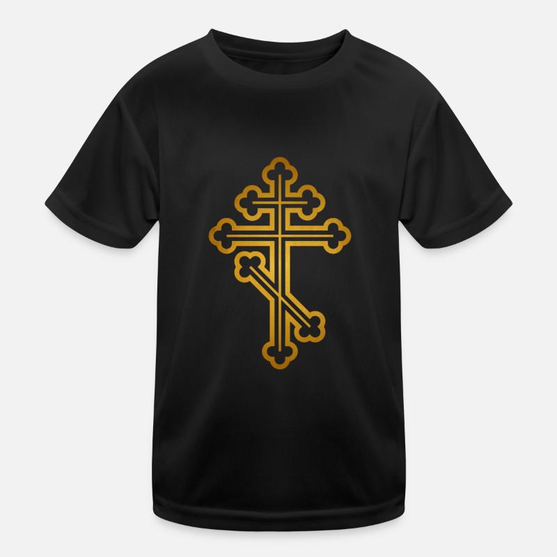 Croix orthodoxe T-shirt sport Enfant