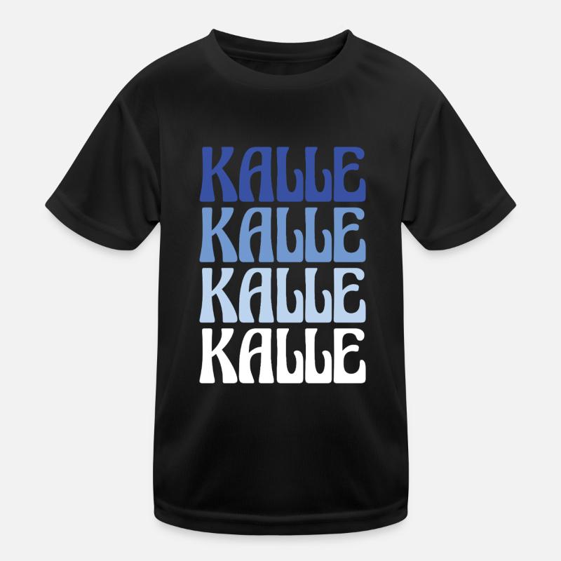 Kalle Karlsruhe Dialect Gift Kids Functional T-Shirt