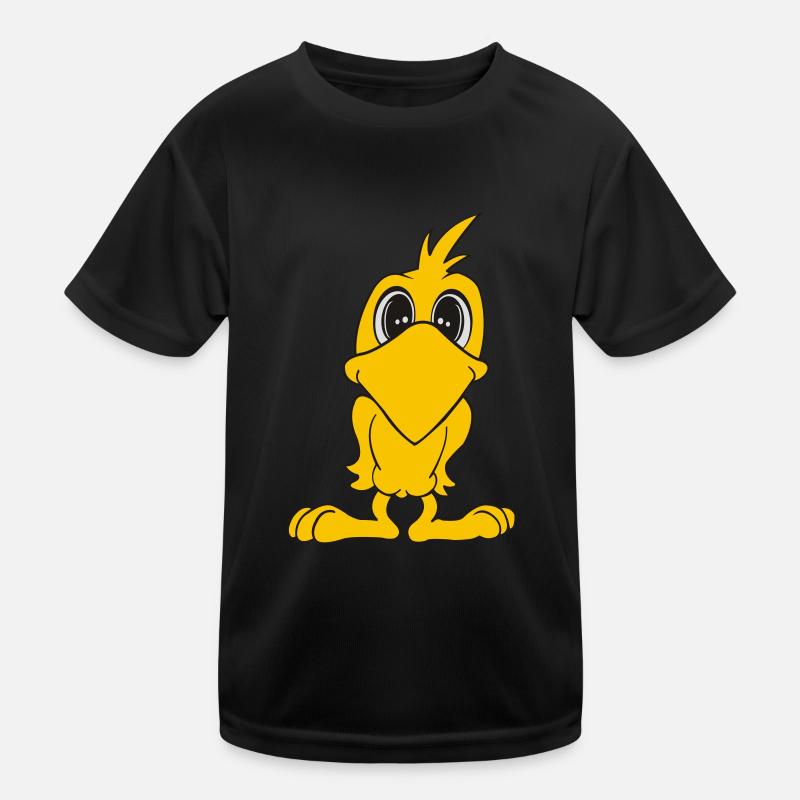 vogel Kinder Funktions-T-Shirt