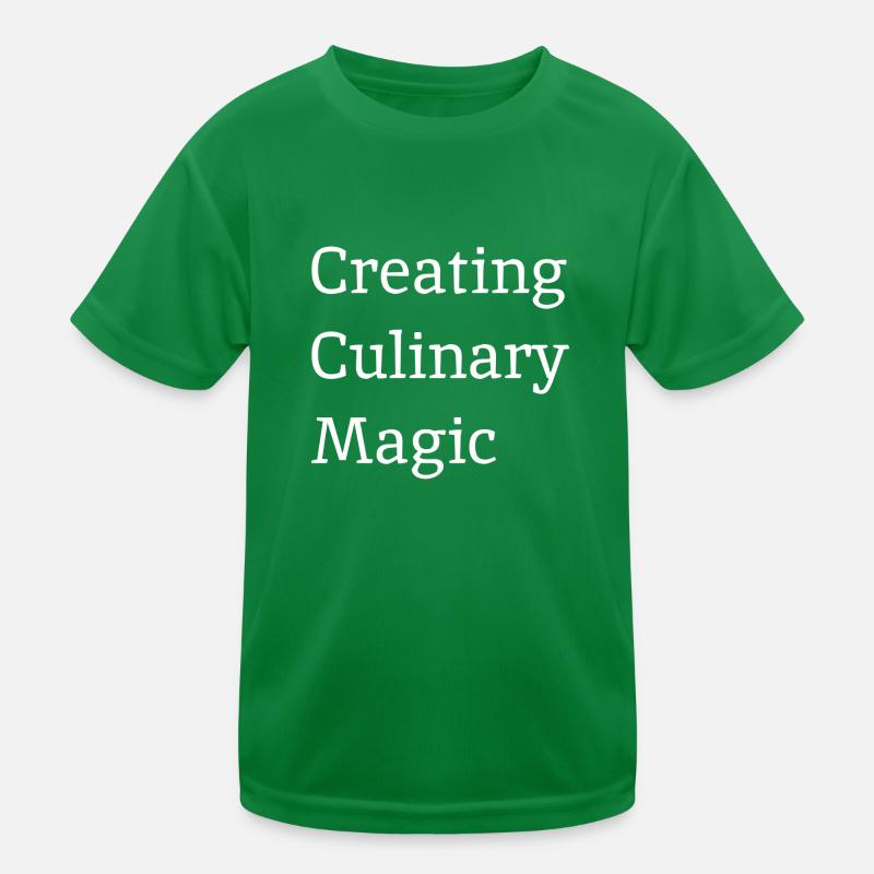 Creating Culinary Magic Kids Functional T-Shirt